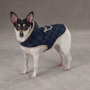 🐾NWT XS Zack and Zoey Quilted Jacket Navy